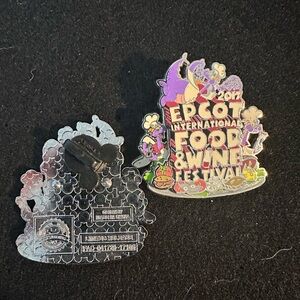 2017 Disney WDW LR 3D Pin EPCOT International Food & Wine Festival Chef Figment
